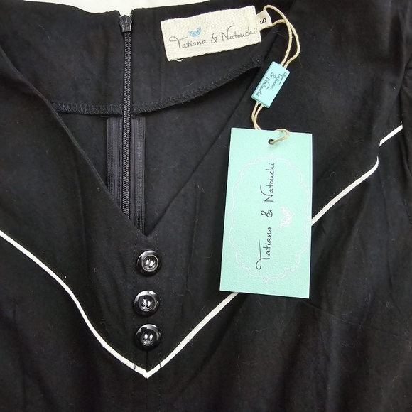 Black Pin Up Dress - Picture 4 of 6